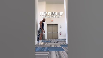 Pike Push-Ups in 30 seconden💪🏾🔥
