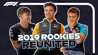 Rookies Reunited | Catching Up With George, Lando and Alex!