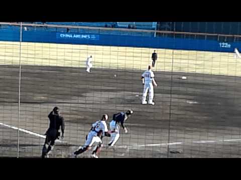2014年3月15日楽天対ヤクルトファンミル三者凡退3