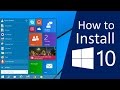 How to install windows 10 on your pc