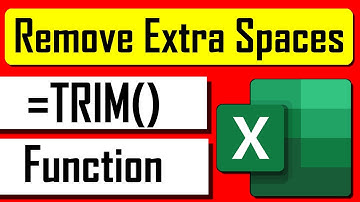 How to Use TRIM Function in Excel