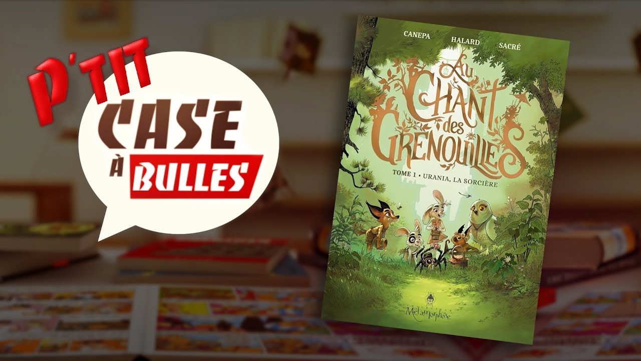 Ptit Cab "Au chant des grenouilles (Tome 1 : Urania, la sorcière