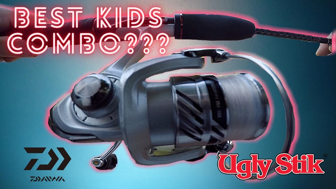 Best (Not Cheapest) Kid's Combo!!!  DAIWA Crossfire & Ugly Stik GX2 Review  