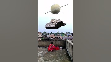 The Destruction Of The Saturn | The Oppressive Universe | VFX Park | #youtubeshorts #shorts #vfx