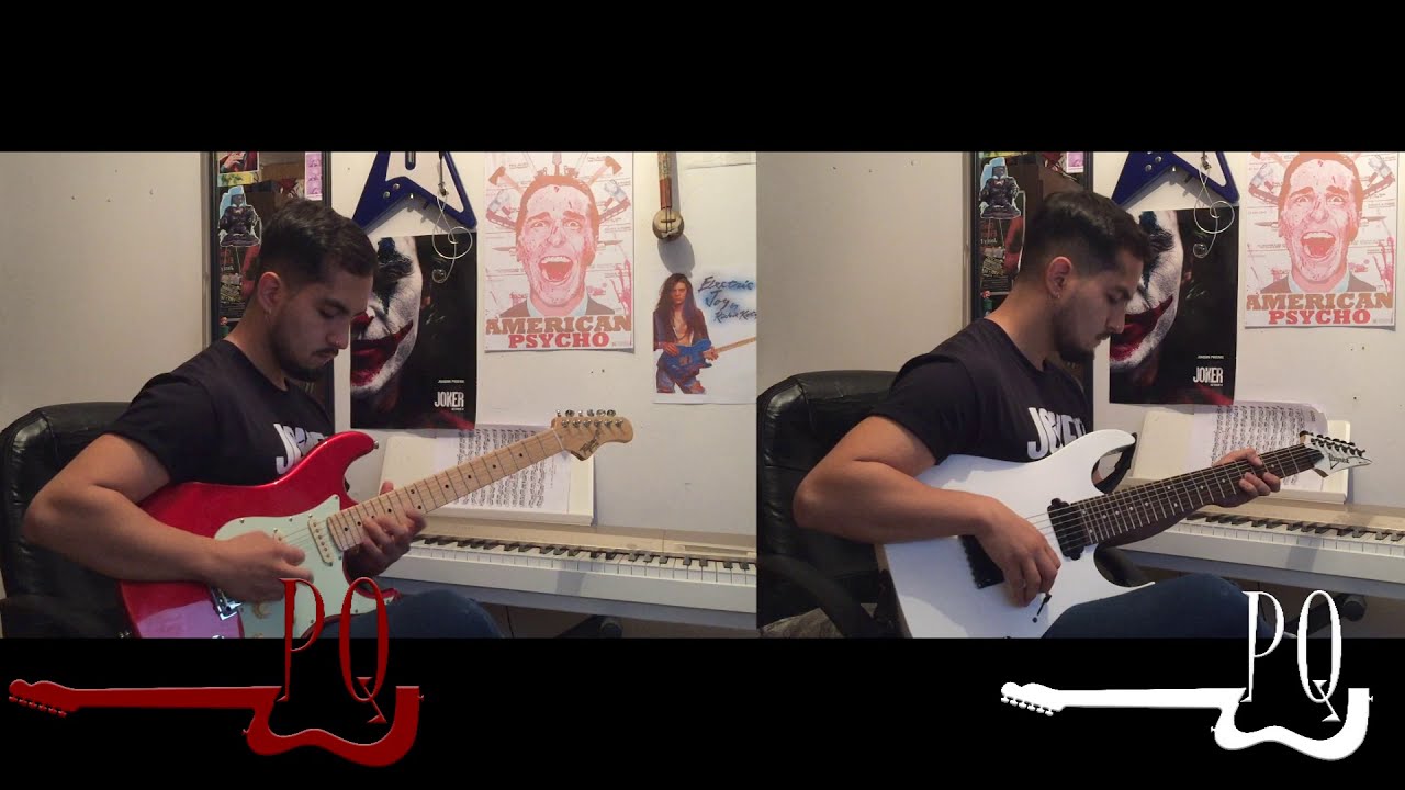 Liquid Tension Experiment Acid Rain (Strat vs Ibanez rg) YouTube