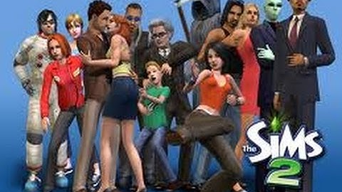 The sims 2 (PS2) console startup and intro.