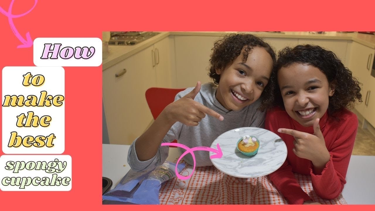 How to make the best and delicious sponge cupcake with vanilla butter-cream icing.