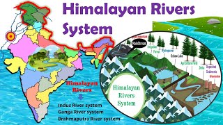 [Geography of India ] Himalayan Rivers System | indus river | Ganga River | Brahmaputra River