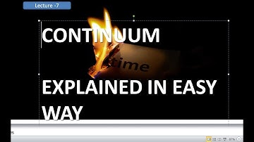 continuum|what is continuum|continuum approach