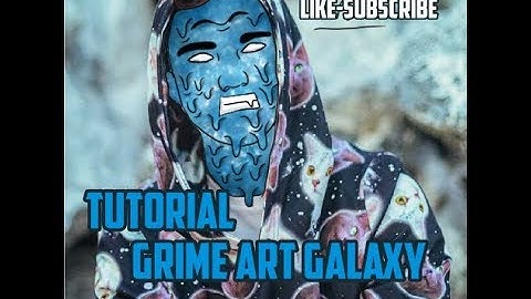 Tutorial grime art sketchbook #1