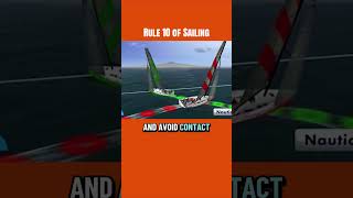 Rule 10 of Sailing #sailing #sailingschool #sailor #sailboat #sailboatlife
