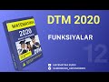 DTM 2020 Matematika, Funksiyalar (12-dars) / ГЦТ 2020 Математика, Функции