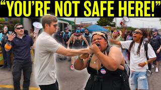 Street Preacher MOBBED & ASSAULTED at Pride Festival as Police Watch