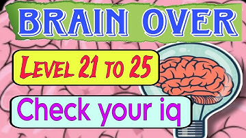 Brain over level 21 to 25 || mind game || C D GAMING #gaming #puzzle