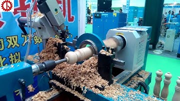 Máy tiện tự động xẻ rãnh - chạy xoắn CW-1520 I Máy tiện gỗ cnc