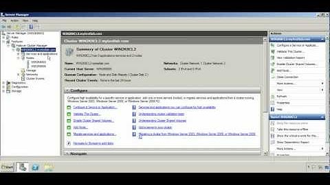 17. Windows Server 2008 R2 Cluster MSDTC