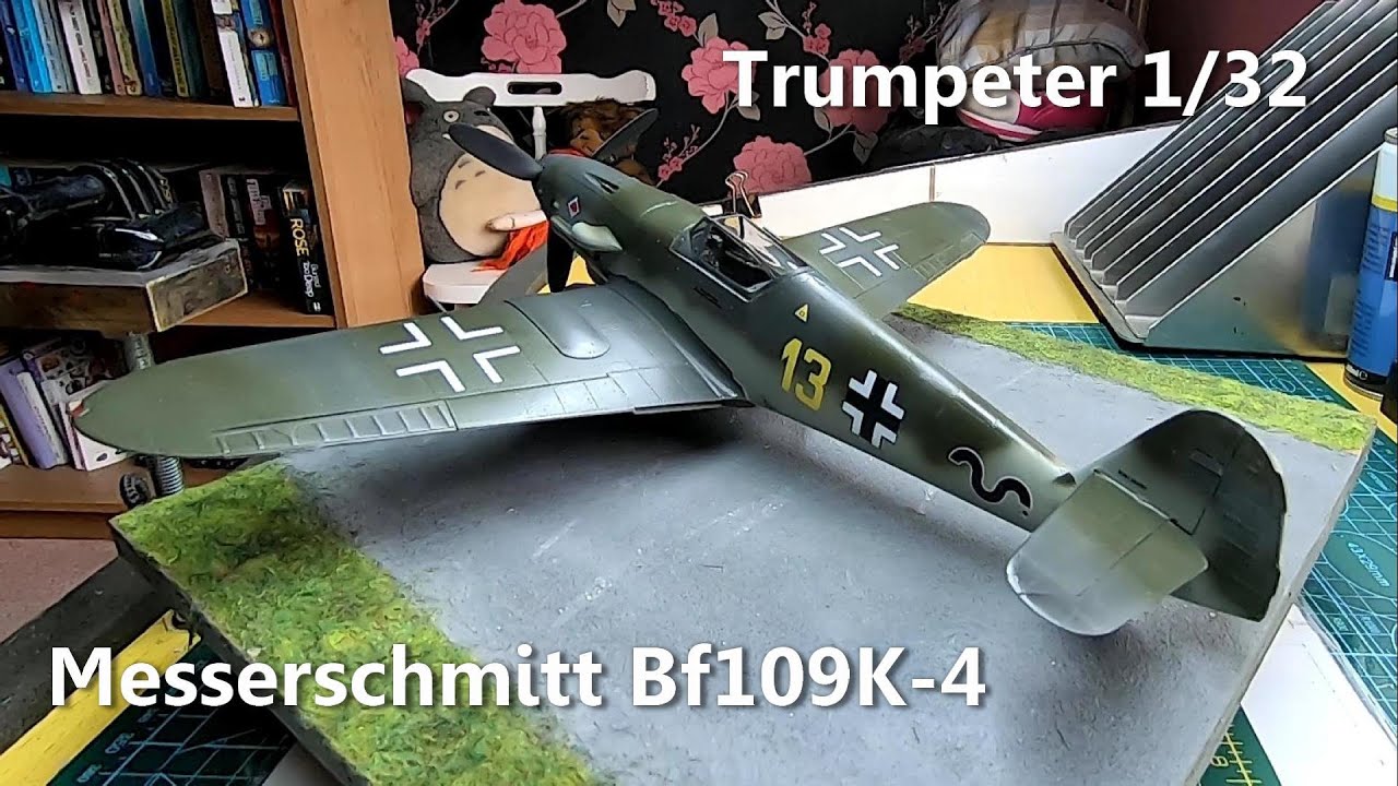 Trumpeter 1/32 Messerschmitt Bf 109K-4..Inbox review and build reveal.