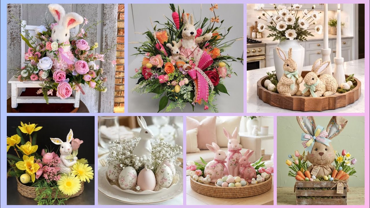 20 роскошных идей пасхального декора для гламурного и элегантного весеннего оформления дома.