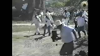Feb.1993  Bienvenida a la Banda de Musica YEB radicada en Los Angeles California a Yatzachi El Bajo.
