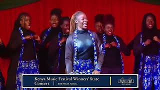 Nsambira performed by KU Choir at KMF Winners State Concert, State House, Nakuru.