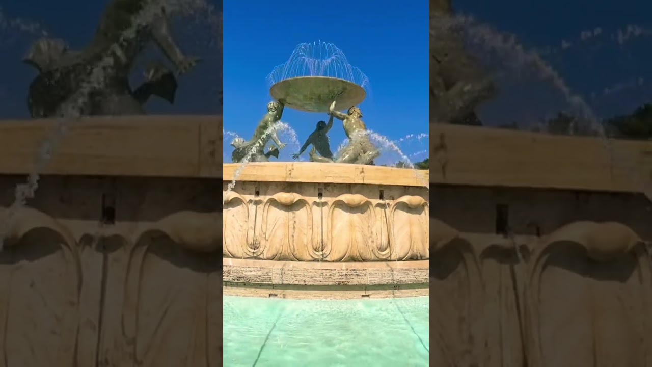 Triton Fountain Malta! What a beauty 