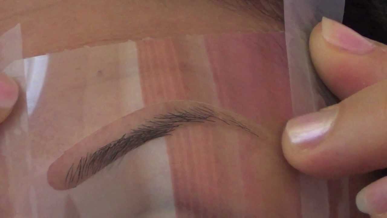 Eyebrows Sopracciglia Perfette 1 Tutorial Stencil Video Hd Sub Ita