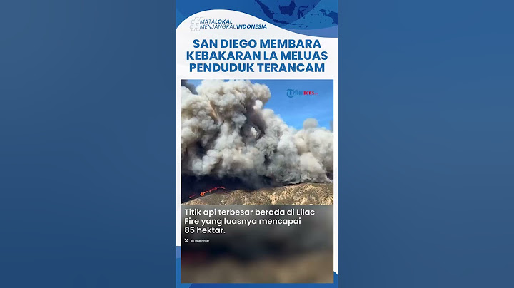 Kebakaran LA Meluas, Api Lalap San Diego yang Berjarak 200 KM, Penduduk Terancam Langsung Dievakuasi