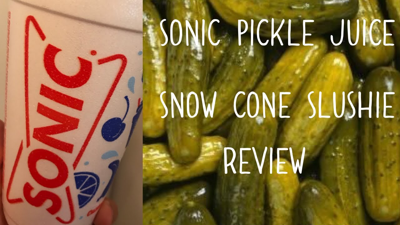Pickle Juice Slush Review YouTube