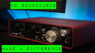 Do Soundcards Actually Make A Difference?
