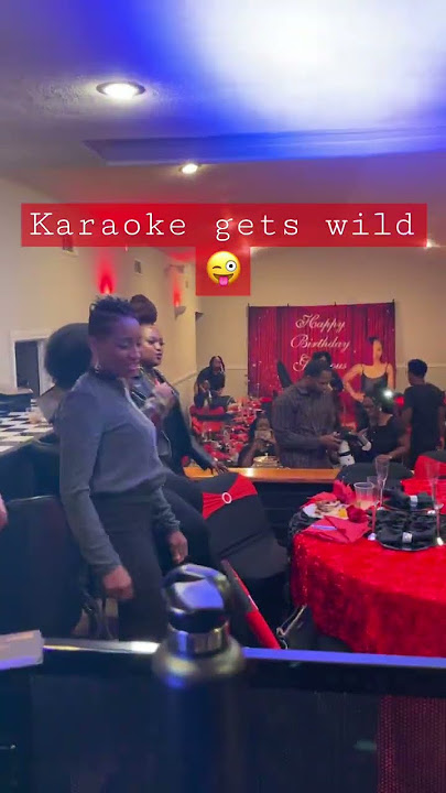 Karaoke gets LIT 🔥 🎤 during my gig #djwolfletsgo #partyideas #90srnb #karaoke #birthday #poolparty