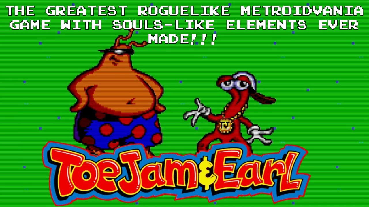 Toe Jam and Earl (1991) Full Game Playthrough (With Commentary)