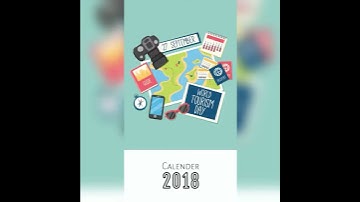 Calender 2018 ( Construct 2 )