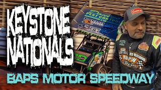 Took A HARD Swing 👊 At Setup At Baps & Found Speed 🏁 - Dirt Track Sprint Car Racing