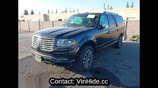 Vin 5Lmjj3Htxgel06923 - 2016 Lincoln Navigator- L Select