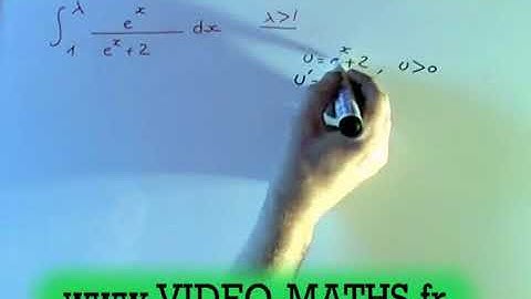 INTEGRATION EN terminale S : quotient d