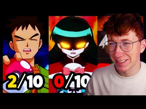 Patterrz Reacts to BRUTALLY Ranking Ash Ketchum's Gym Battles!