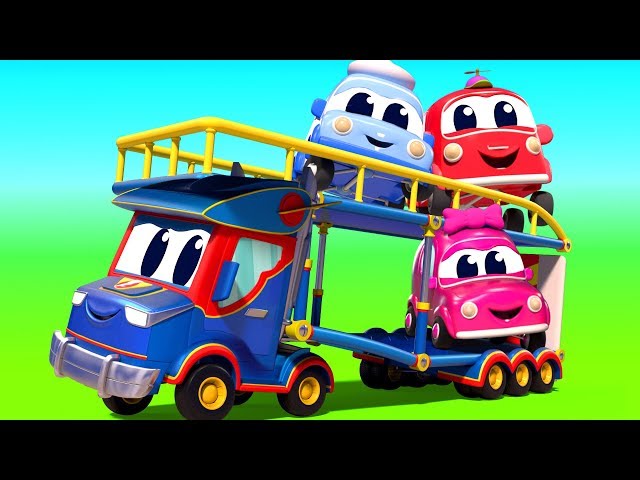 Super Truck in Car City - Truck videos for kids - Official Live