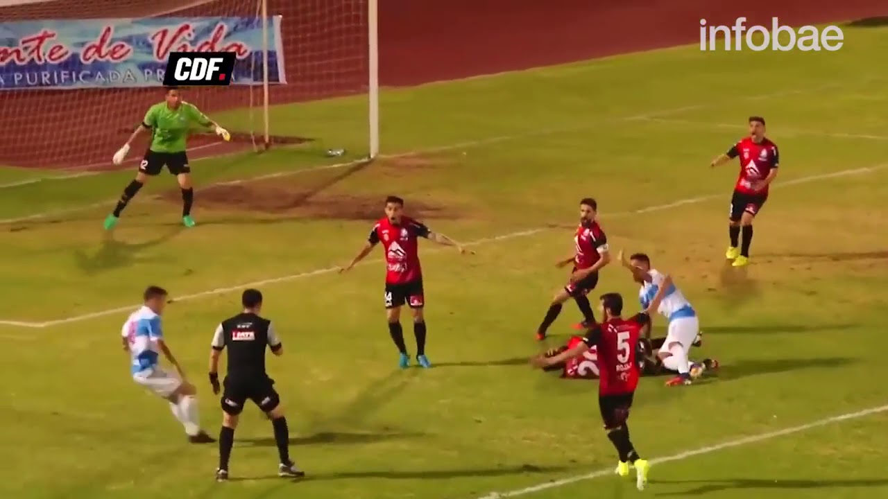 BRUTAL patada en el rostro a sebastian villegas fútbol chileno