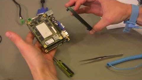 Toradex Robin Z530 Intel Atom Computer Module Start-up Tutorial