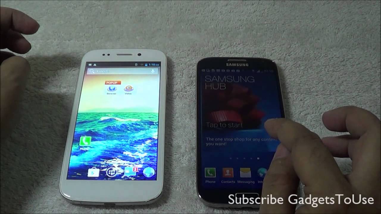 Canvas 4 VS Samsung Galaxy S4 Comparison Review   Hardware, Build Quality and Value For Money
