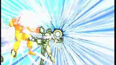 MvC2: Charlie/Thanos/Iceman (Crossfire Power Attack) combo