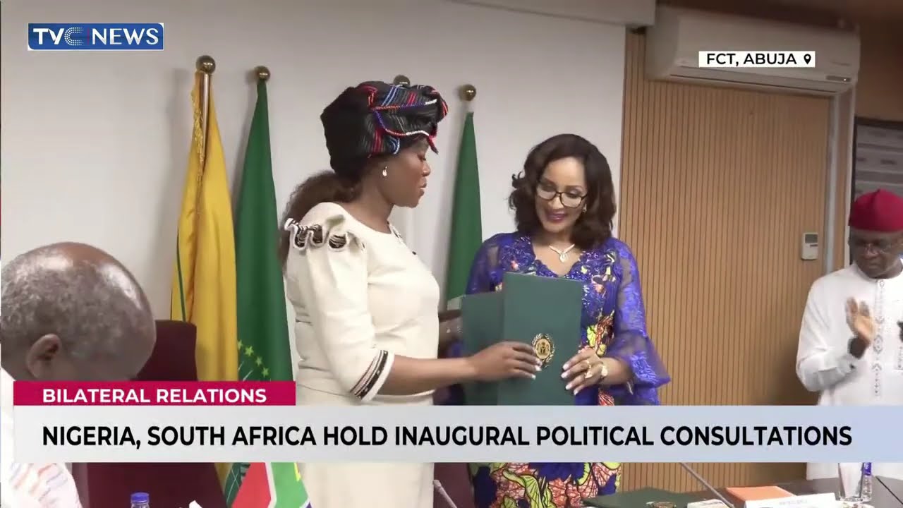 Nigeria, South Africa Sign MoU On Early Warning Mechanism