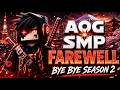 AOG SMP FAREWELL LIVE | MINECRAFT