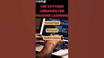Top 5 Python Libraries for Machine Learning #shorts