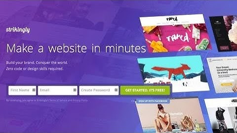 FREE PORTFOLIO WEBSITE - How to make WEBSITE in just 30 minutes using - STRIKINGLY (continuation)