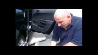 Rip Tear Car Seat