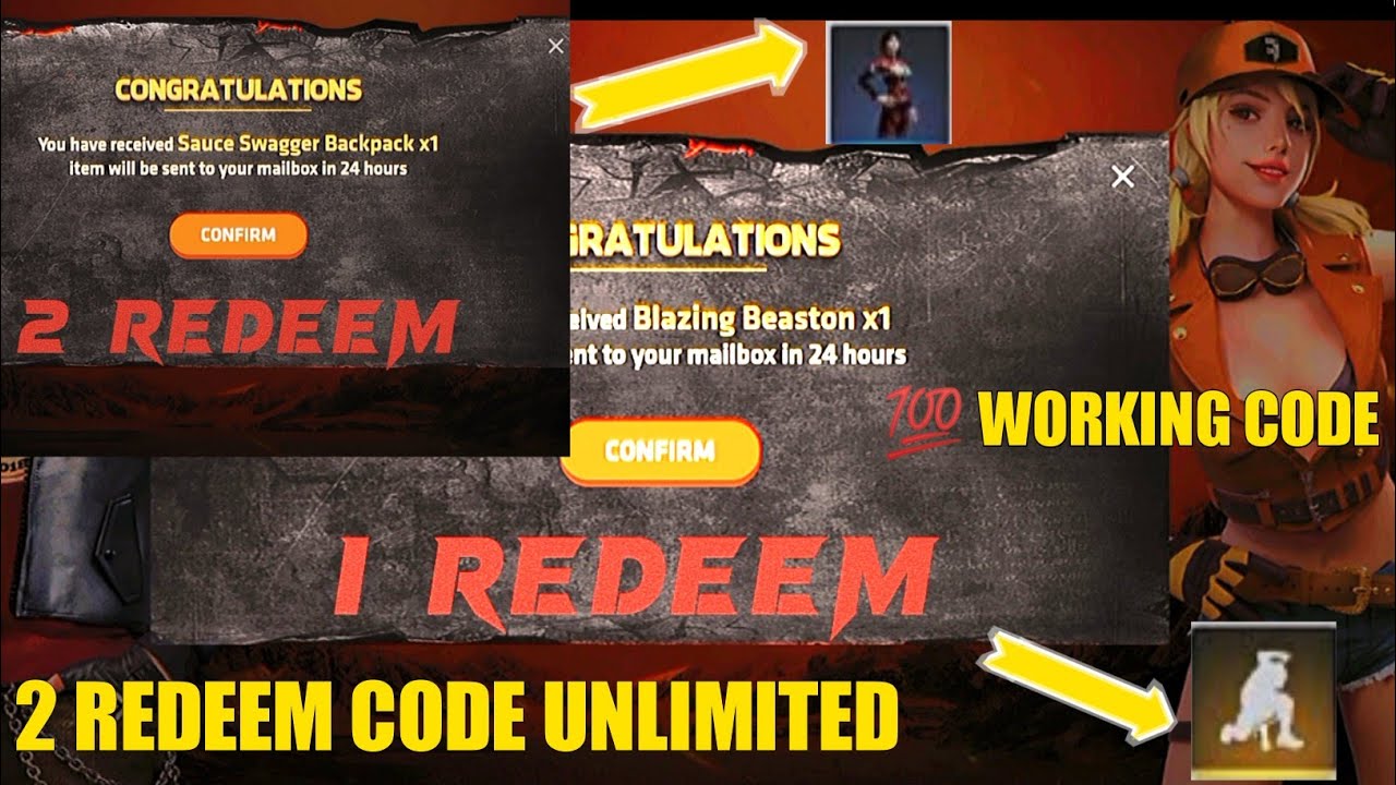 FREE FIRE FFPL new redeem code | FREE FIRE LIVE STREAM CODE TODAY UNLIMITED | GARENA FREE FIRE 2022