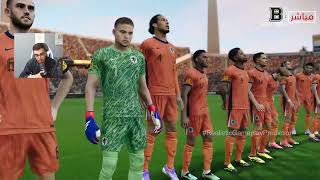 🎮 الجزائر ضد هولندا | وديات المنتخبات 2026 | محاكاة مباراة اليوم PES2021 
