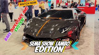 Sema 2023 Unveiledexclusive Lamborghinis Porsche 911 Dakar