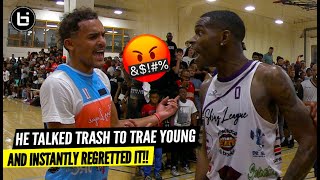 Trash Talker Challenged Trae Young...And Instantly Regretted It!